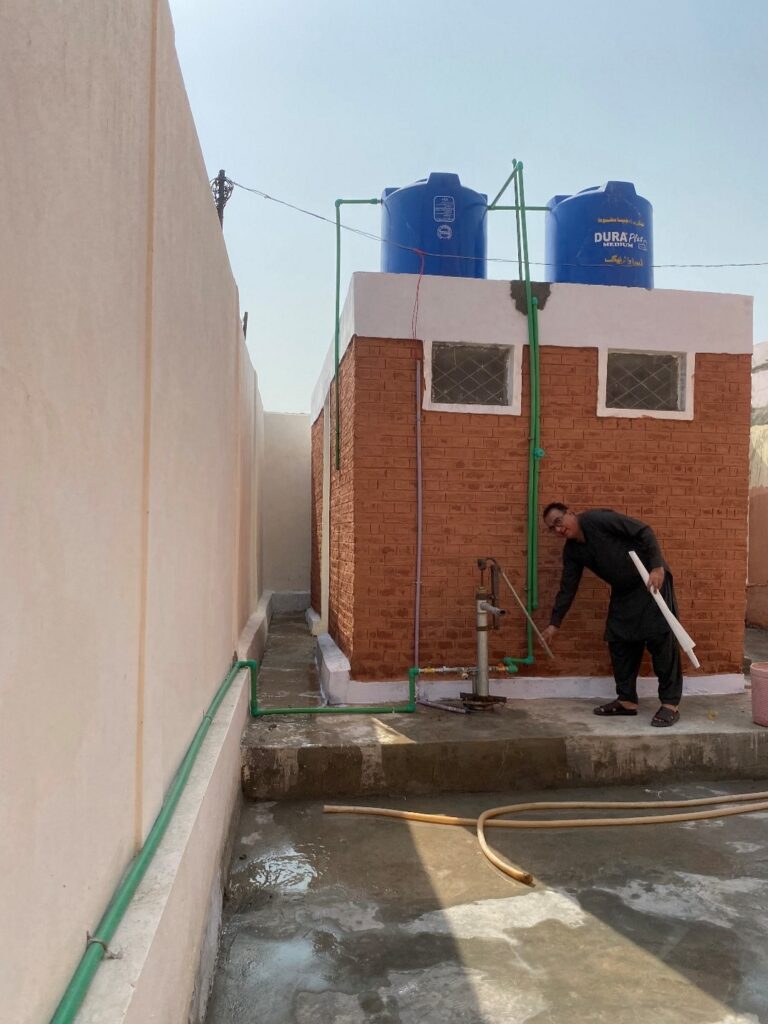 running water project at government girls school kalabagh 02